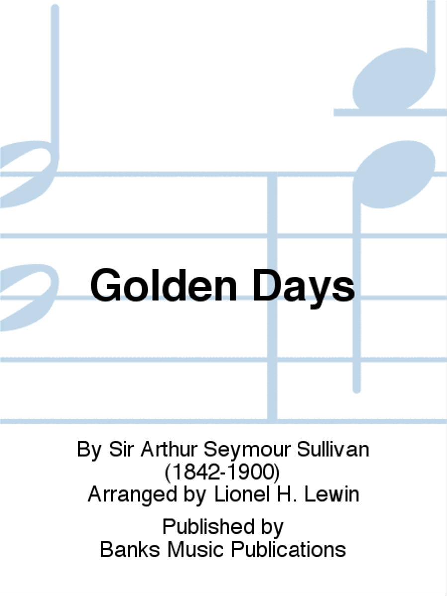Golden Days Choir scores gallery preview page 1