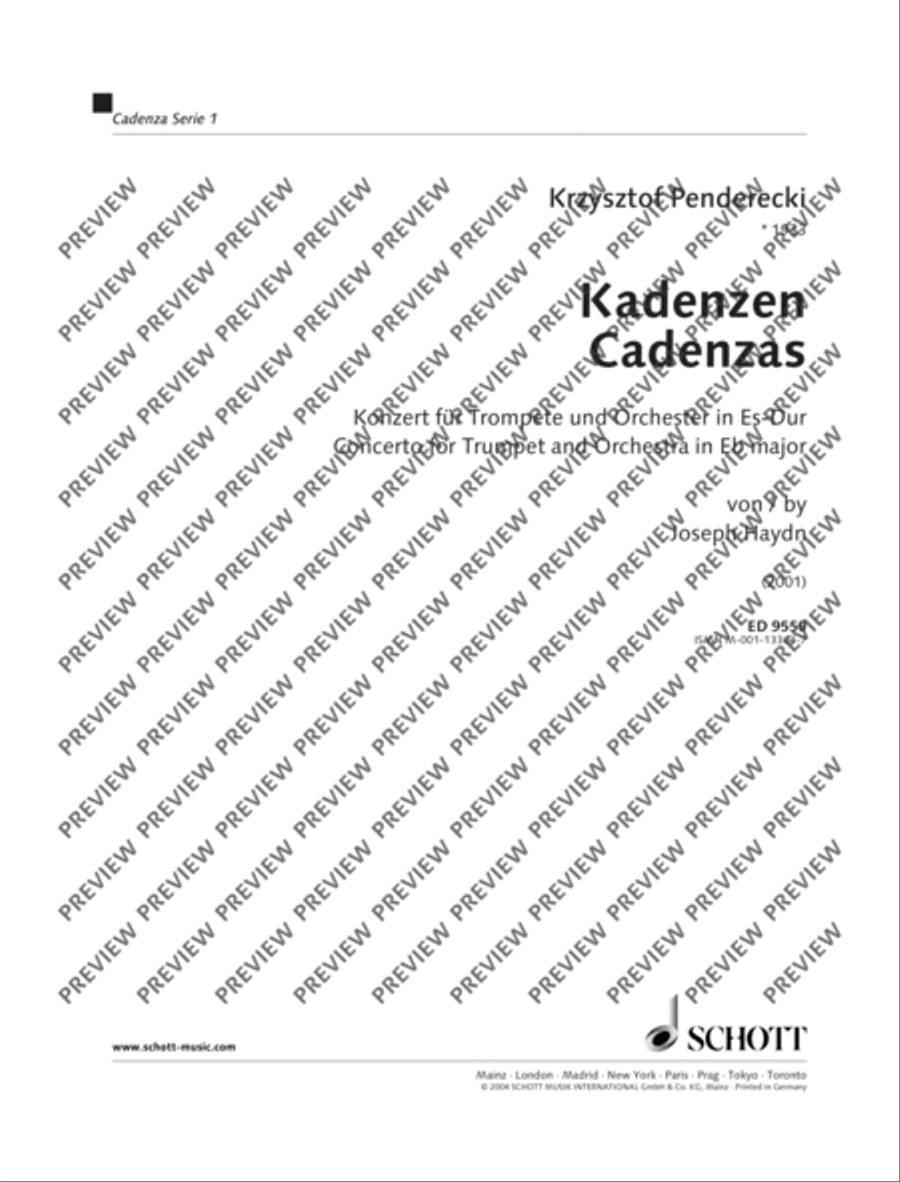 Cadenzas Solo Part scores gallery preview page 2