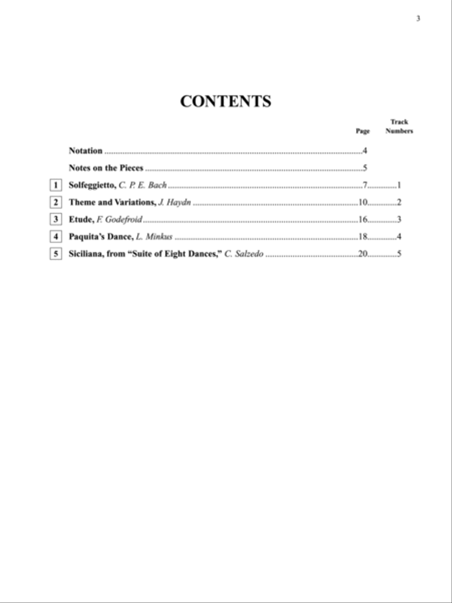 Suzuki Harp School, Volume 4 Harp scores gallery preview page 3