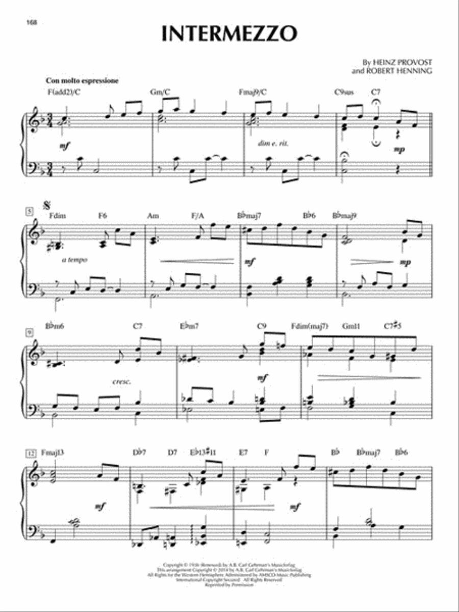 The Best Jazz Piano Solos Ever Piano Solo scores gallery preview page 4