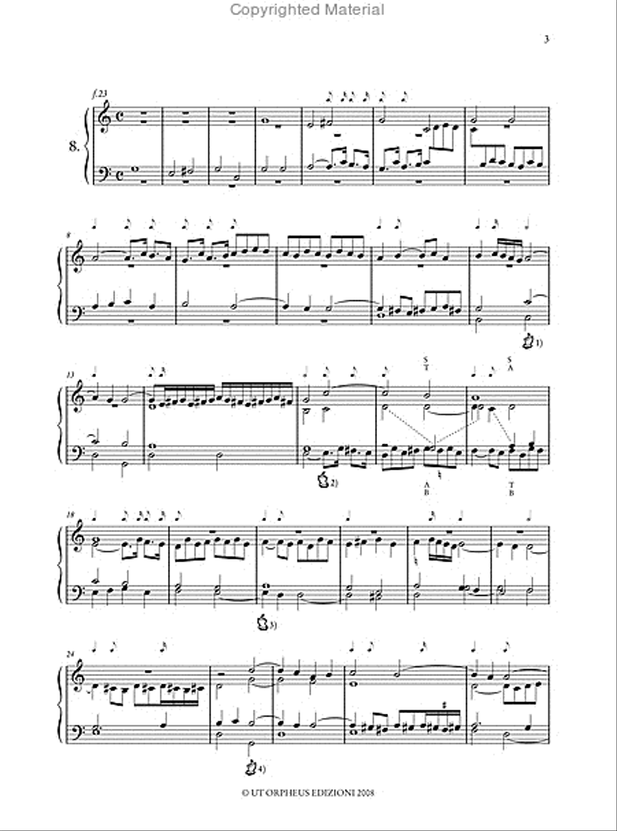 Facultad Organica (Alcalá 1626) [Edition in 11 vols.] - Vol. 3: Tientos Nos. 8-14 Organ scores gallery preview page 2