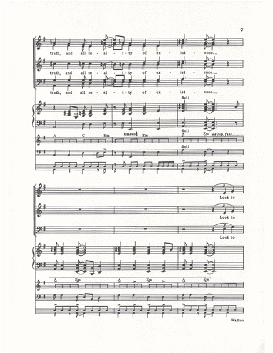 Look to this Day (Vocal Score) Divisi scores gallery preview page 14