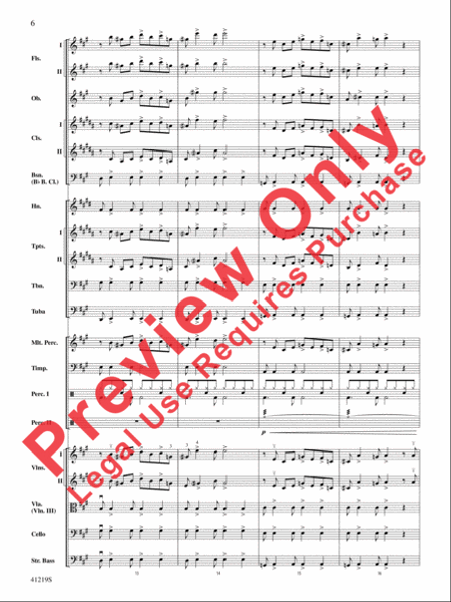 Led Zeppelin Reunion Full Orchestra scores gallery preview page 7