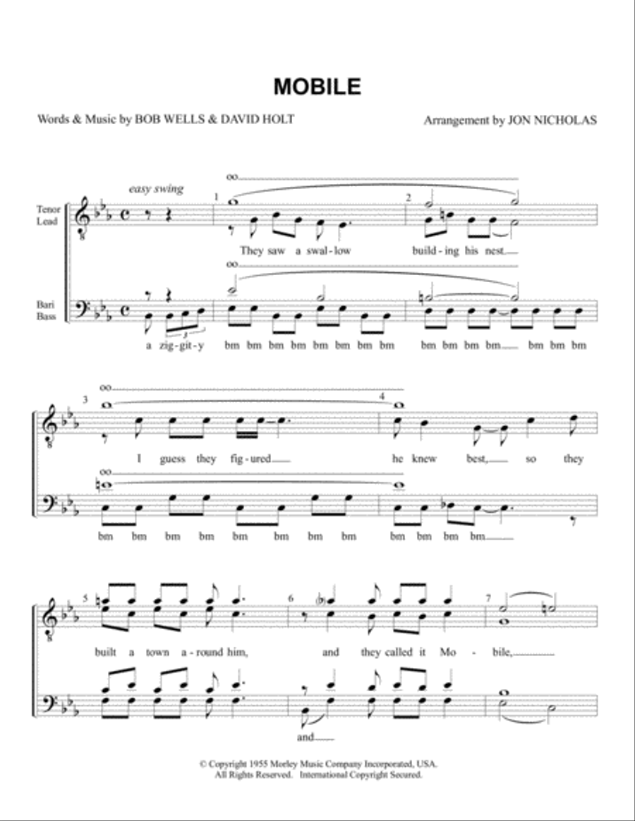 Mobile Mobile TTBB scores gallery preview page 1