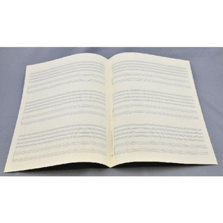 Music manuscript paper - Quintet+Piano 3x6 staves