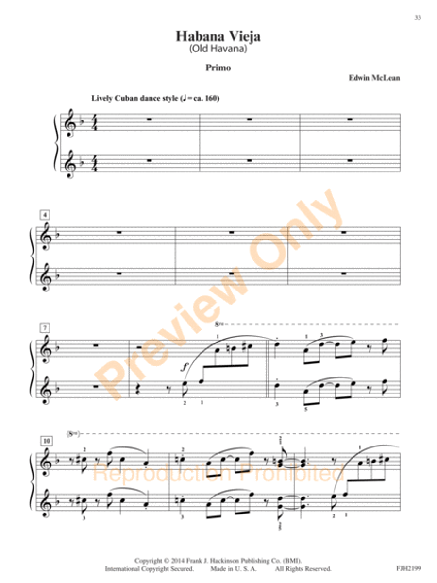 In the Key of Jazz-Duets (NFMC) Small Ensemble scores gallery preview page 7