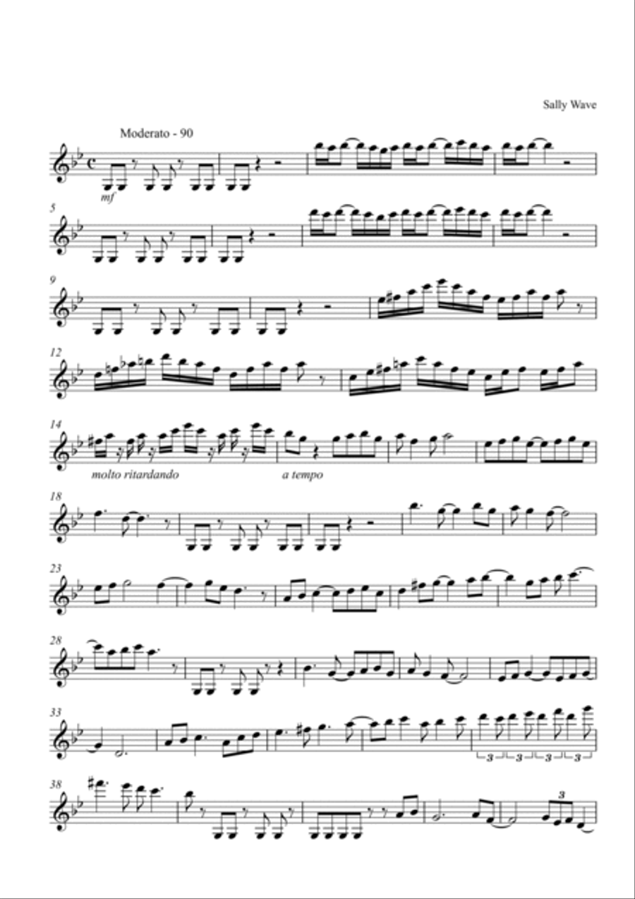 Conversation op. 26 Violin Solo scores gallery preview page 2