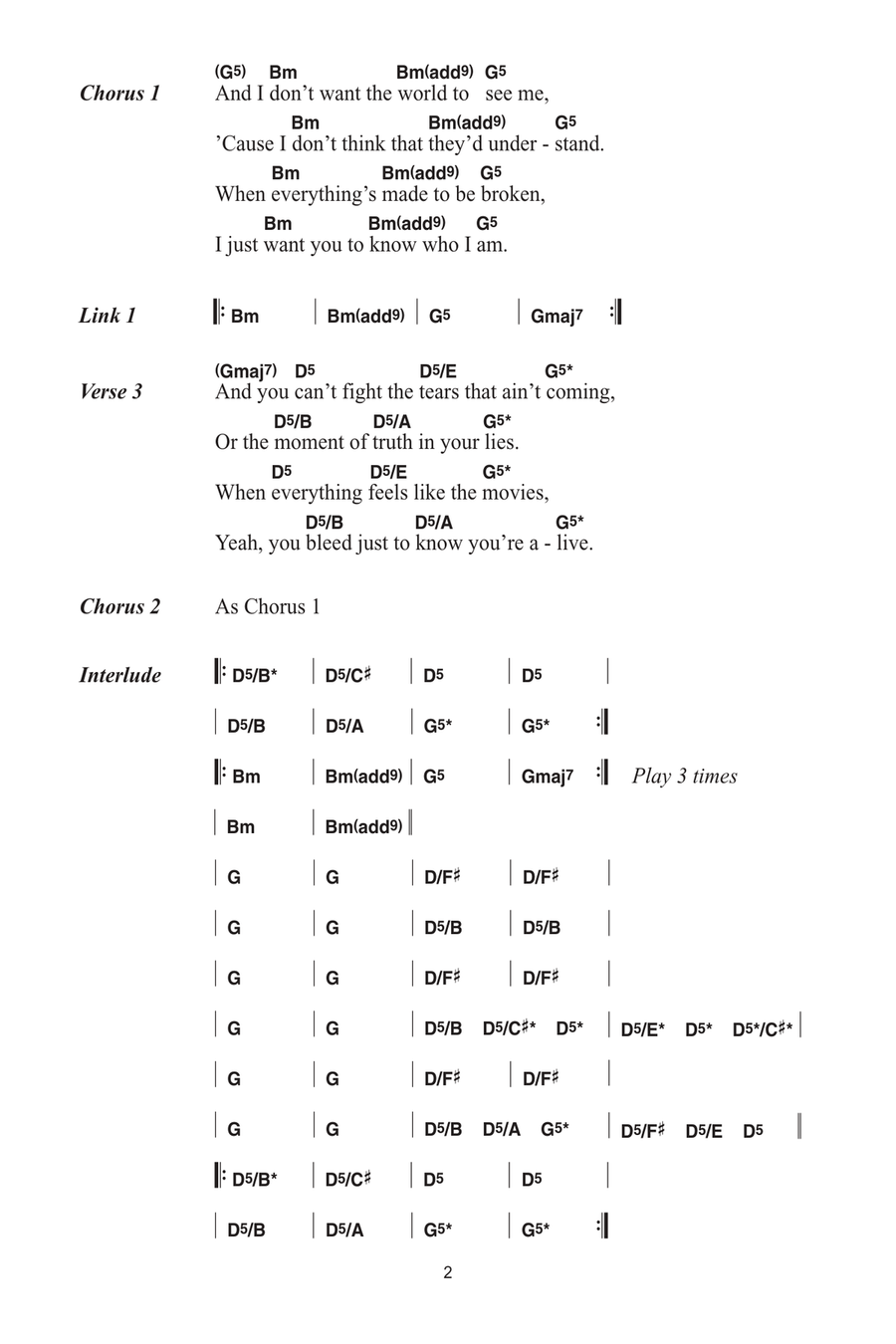 Iris Acoustic Guitar scores gallery preview page 2