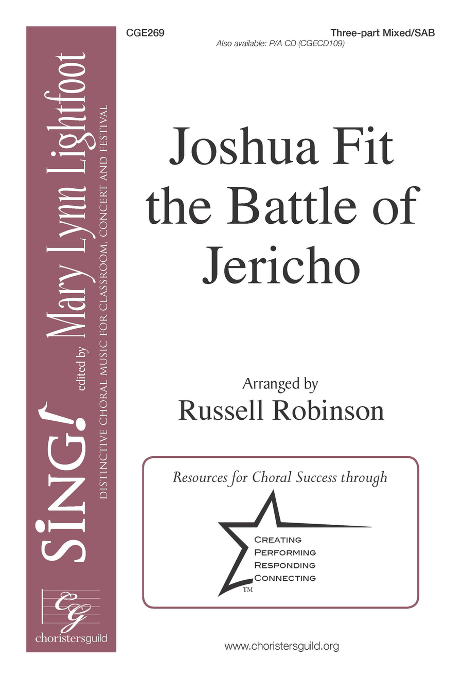 Joshua Fit the Battle of Jericho (Three-part Mixed)