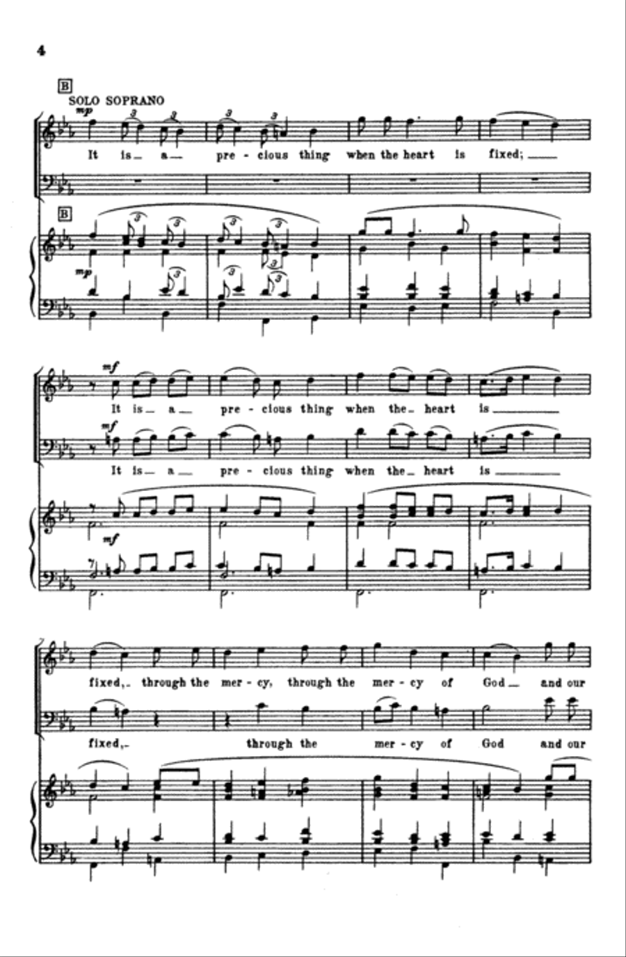 It Is a Precious Thing 4-Part scores gallery preview page 4
