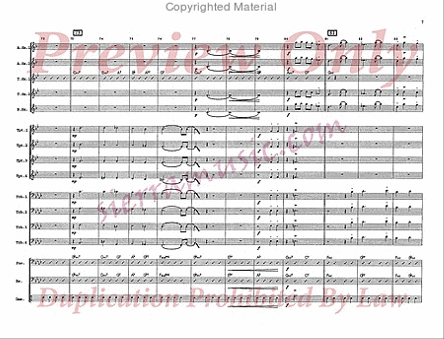 Airegin Airegin Big Band scores gallery preview page 8