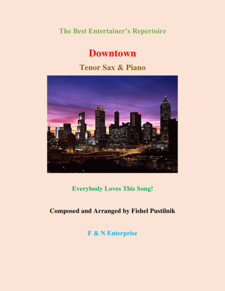 "Downtown" for Tenor Sax and Piano-Video image number null