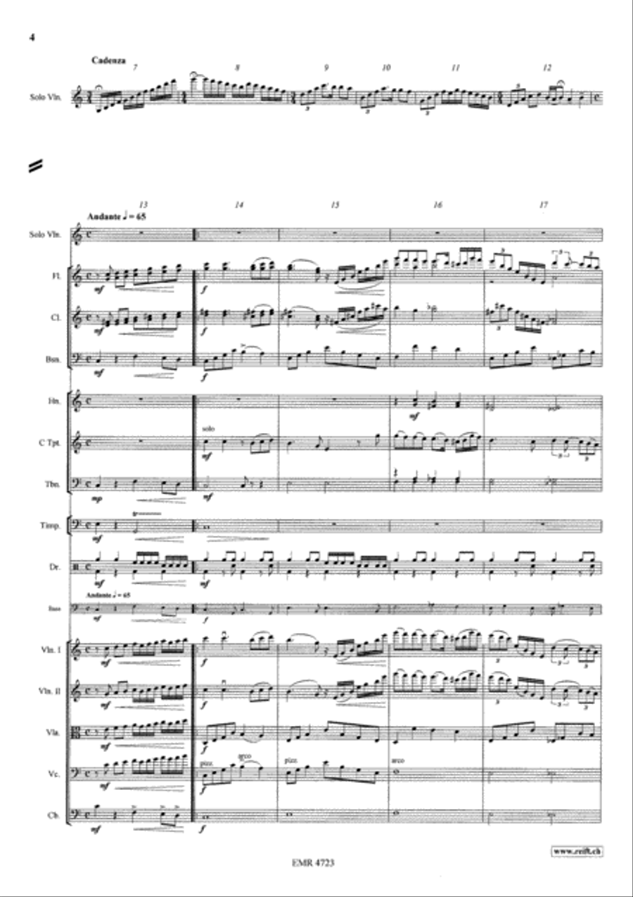 Ballad Orchestra scores gallery preview page 5