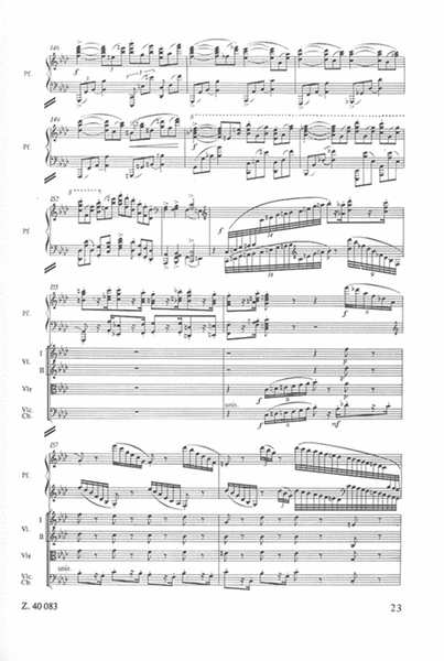 Klavierkonzert B-Dur op. 83