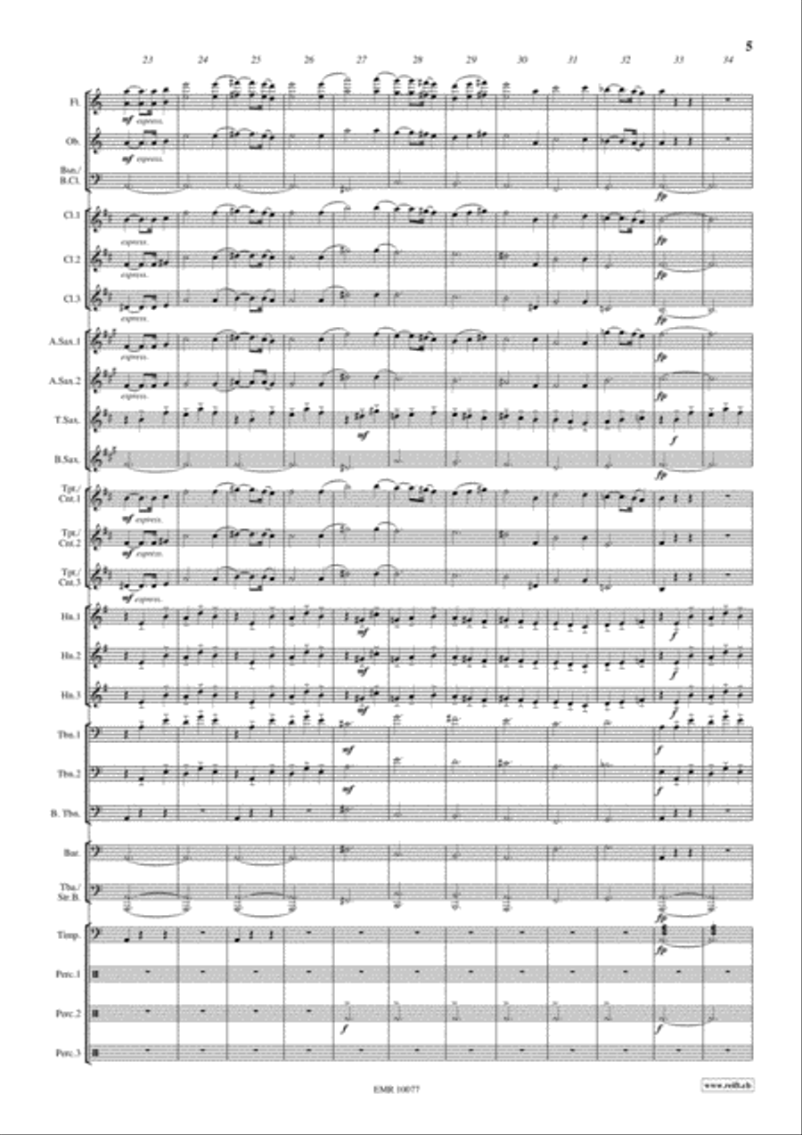 El Cid El Cid Concert Band scores gallery preview page 6