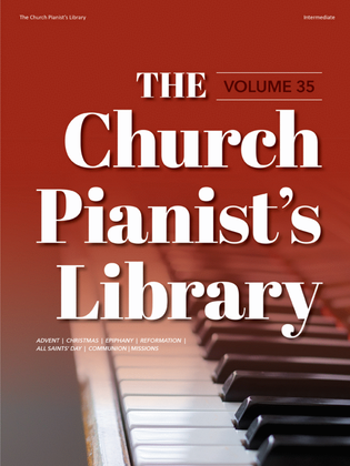 Book cover for The Church Pianist's Library, Vol. 35