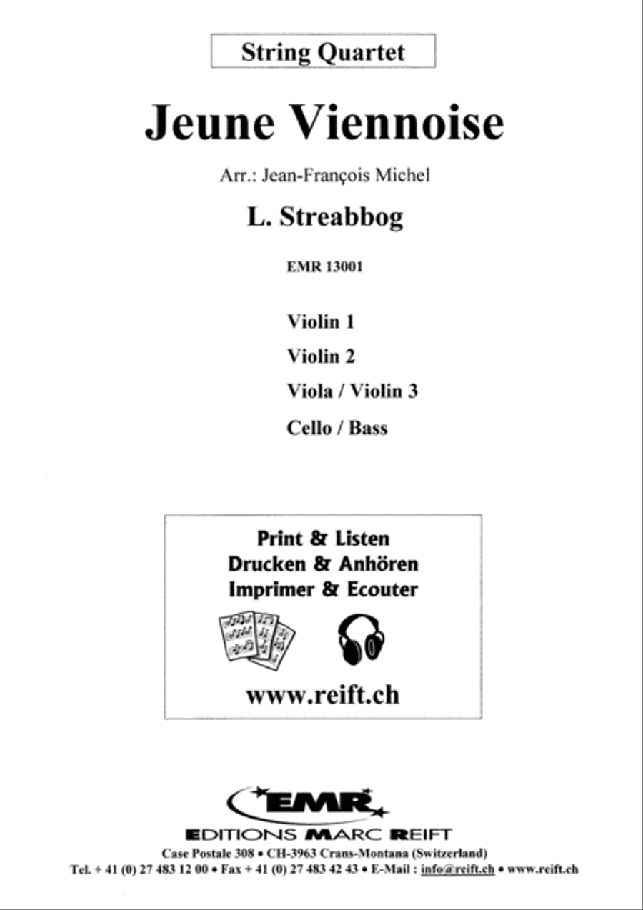 Jeune Viennoise String Quartet scores gallery preview page 2