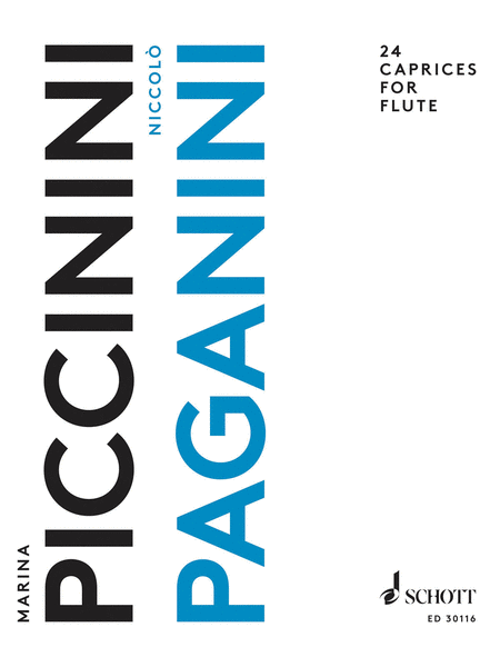 Paganini : 24 Caprices for Flute