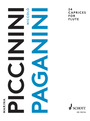 Book cover for 24 Caprices for Flute