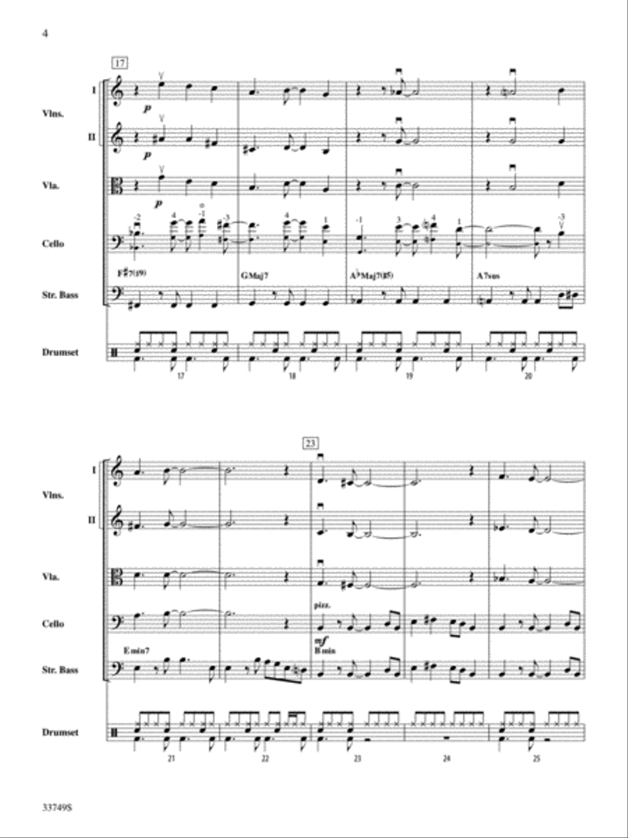 Molecules and Stars String Orchestra scores gallery preview page 4