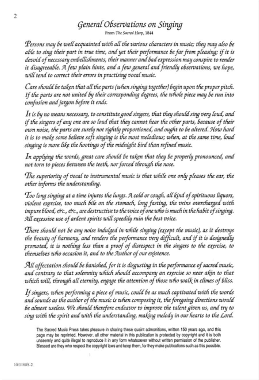 Peace I Leave With You 4-Part scores gallery preview page 2