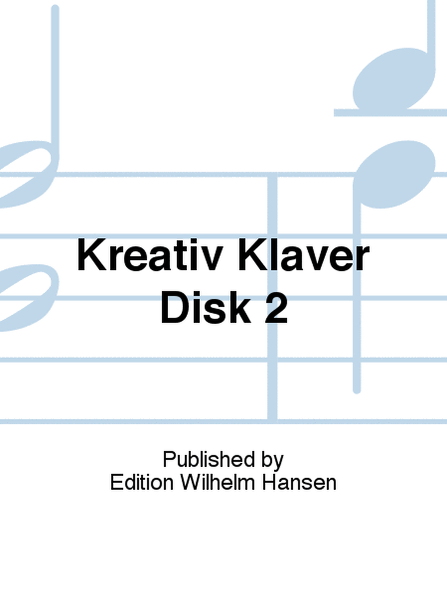 Kreativ Klaver Disk 2