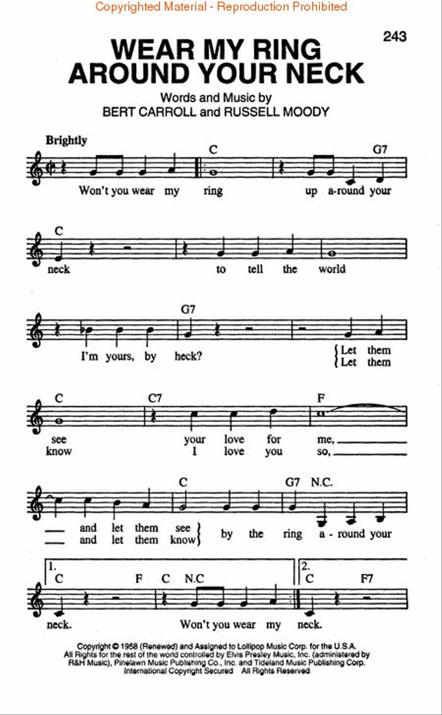 Elvis Guitar scores gallery preview page 4