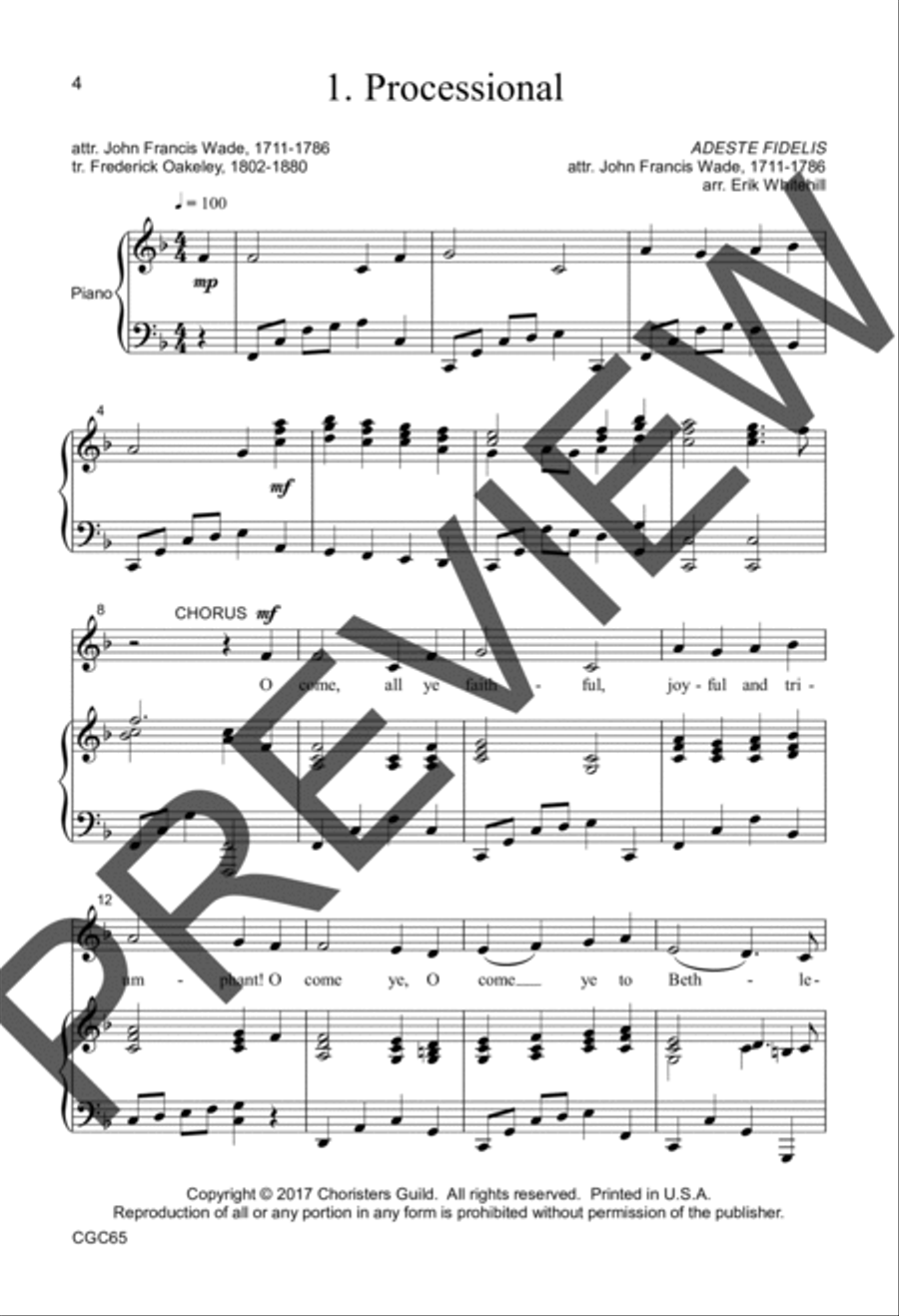 Journey to Bethlehem Preview Kit (Score & CD) Unison Choir scores gallery preview page 5