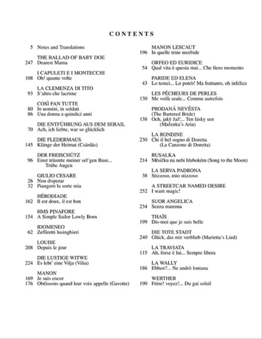 Arias for Soprano - Volume 2 Voice Solo scores gallery preview page 3