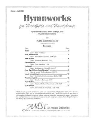 Book cover for Hymnworks for Handbells & Handchimes