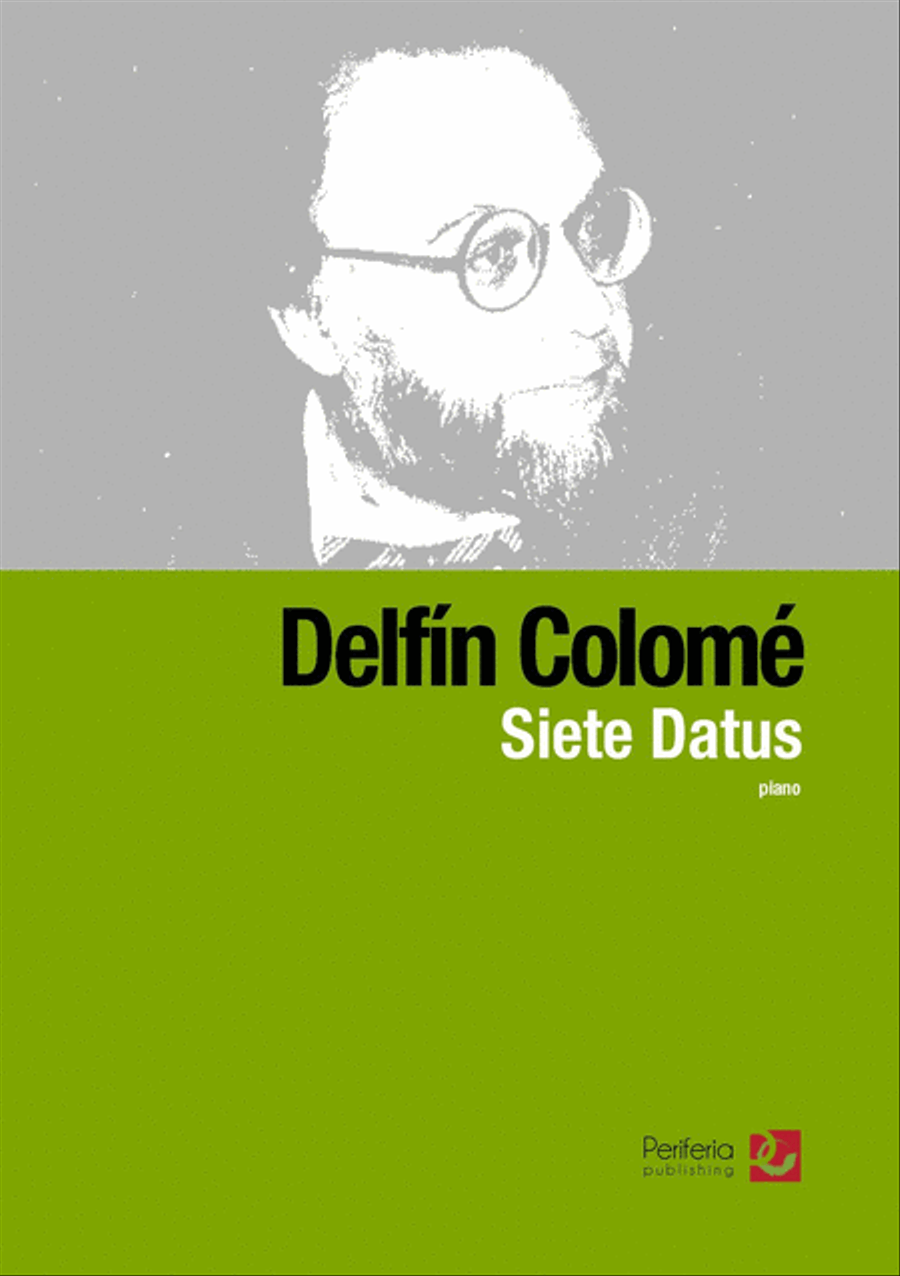 Siete Datus for Piano Siete Datus for Piano Piano Solo scores gallery preview page 1