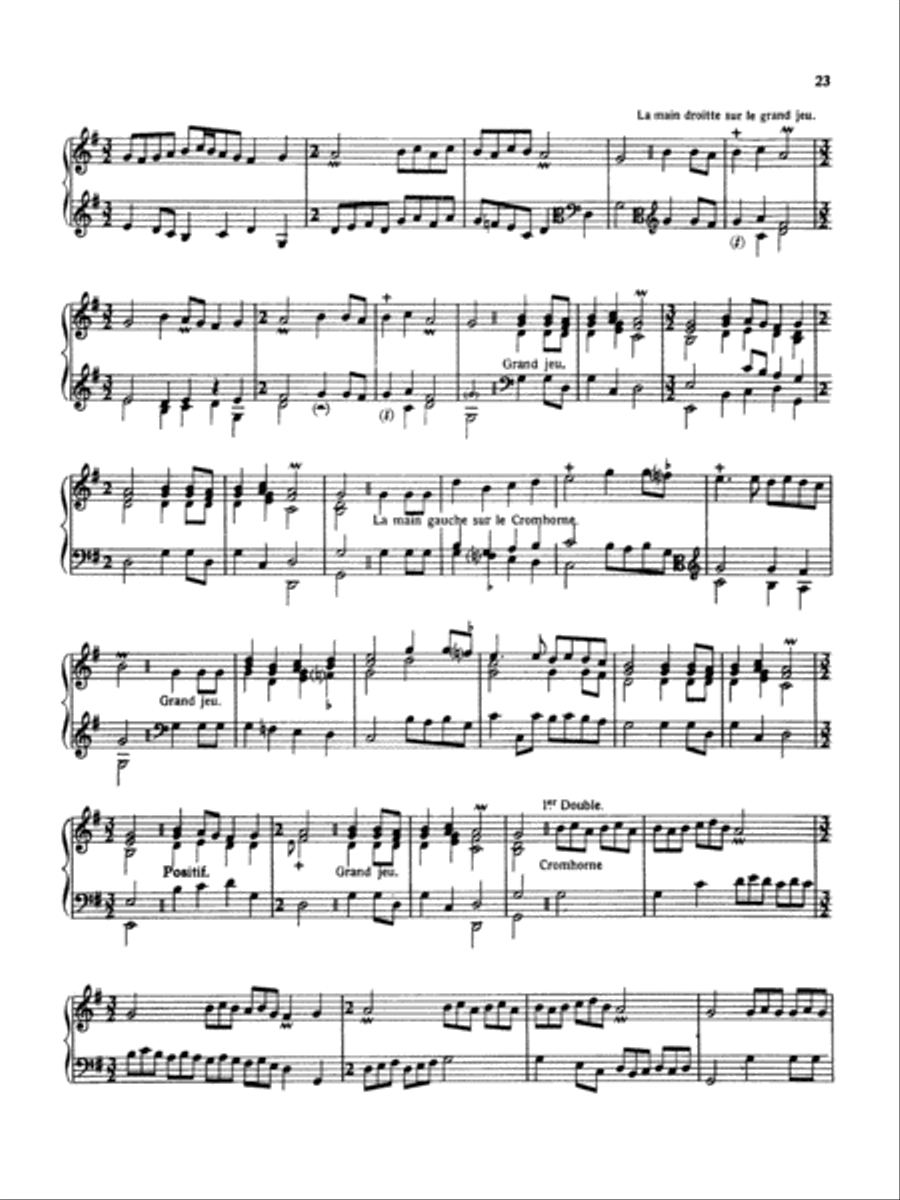 Daquin: Noels Organ scores gallery preview page 2
