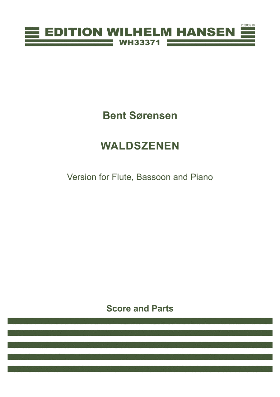 Waldszenen (version For Flute, Bassoon And Piano)