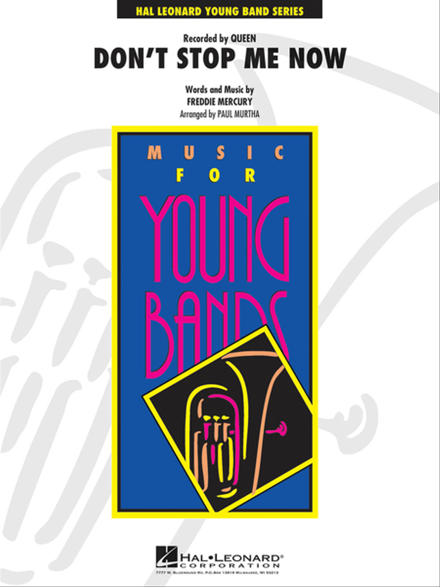 Don't Stop Me Now Concert Band scores gallery preview page 1