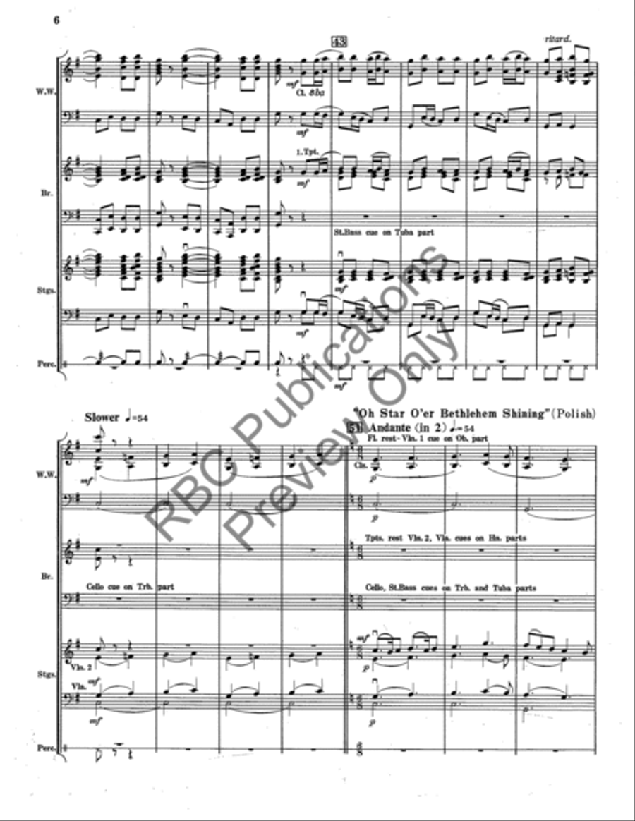 European Christmas Festival (Score) Full Orchestra scores gallery preview page 7