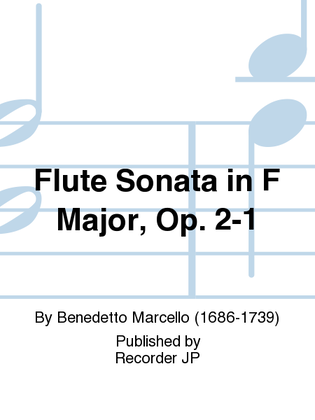Flute Sonata in F Major, Op. 2-1