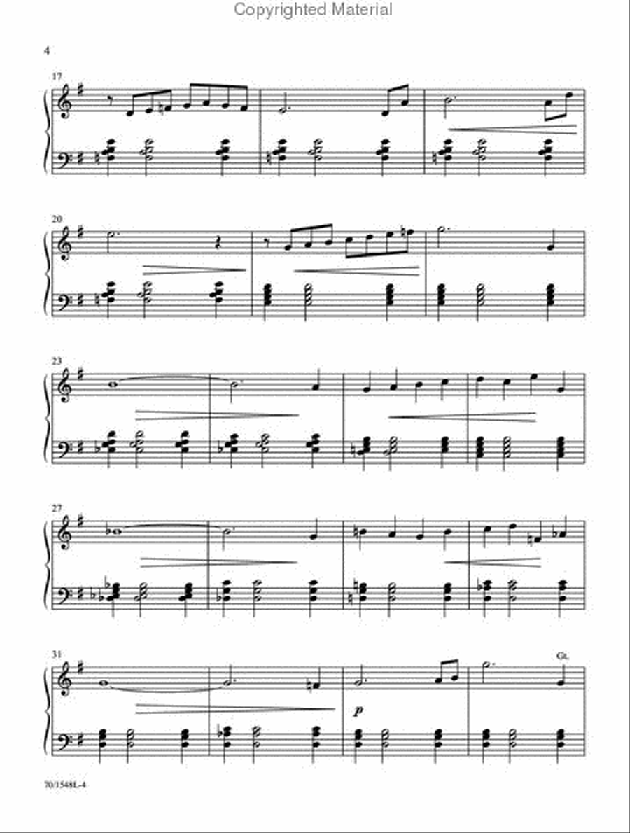 The Cross and the Crown Organ Solo scores gallery preview page 3