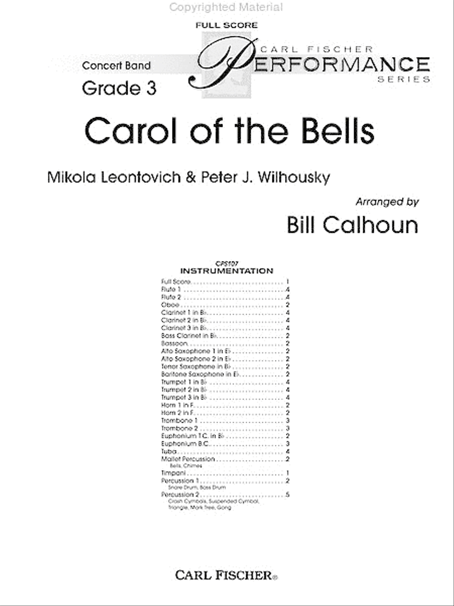 Carol of the Bells image number null