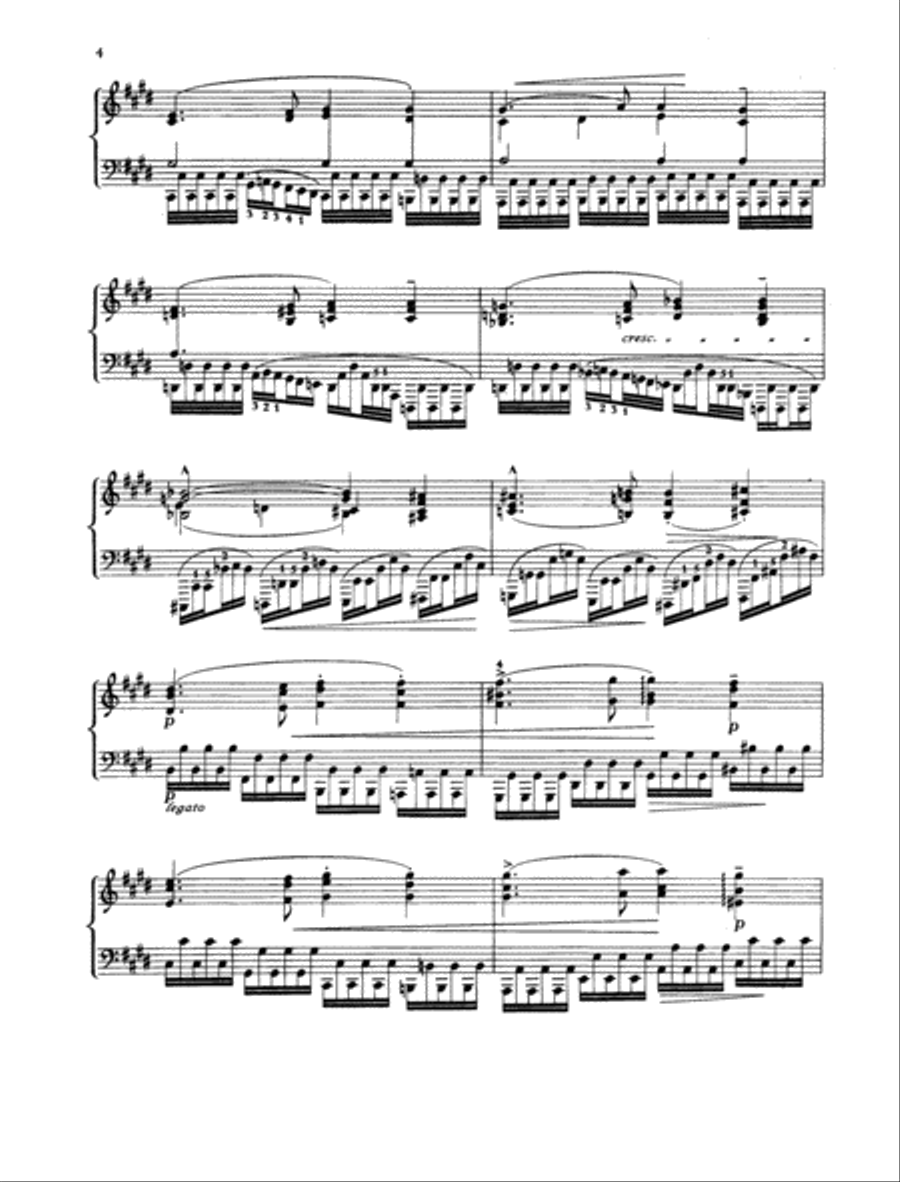 Legende No. 2 Piano Solo scores gallery preview page 2