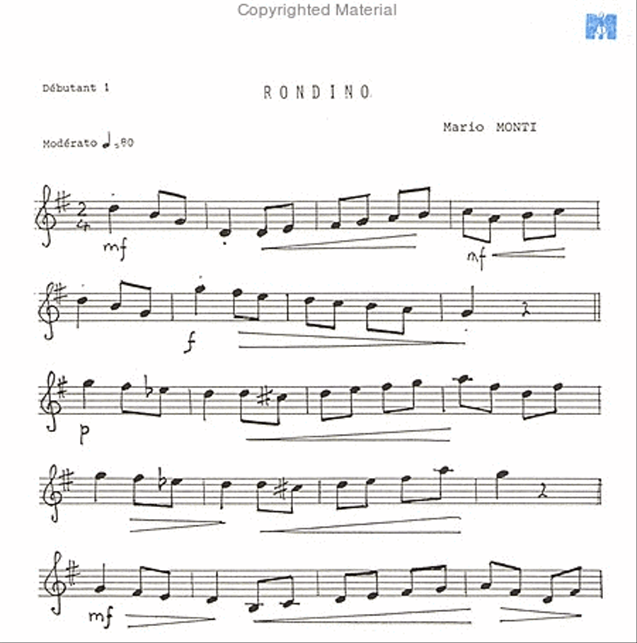 Rondino Rondino Mandolin scores gallery preview page 2