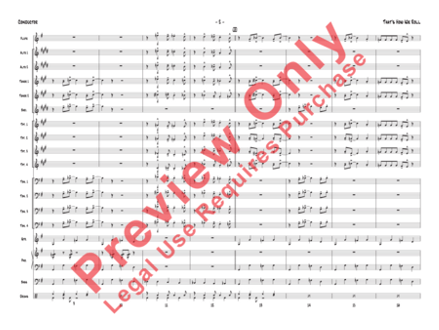 That's How We Roll Jazz Ensemble scores gallery preview page 18