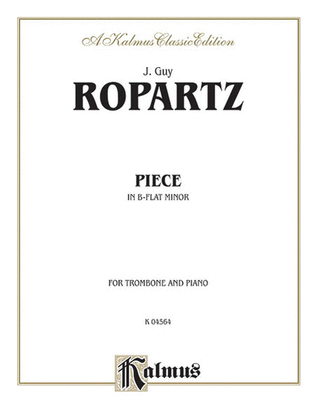 Book cover for Piece in B-flat Minor