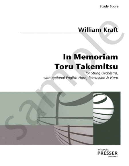 In Memoriam Toru Takemitsu