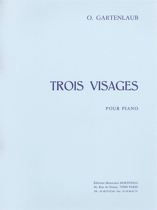 Book cover for Three Faces (piano)