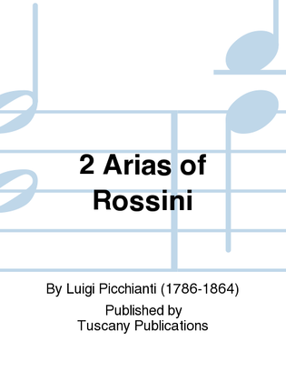 Book cover for 2 Arias of Rossini