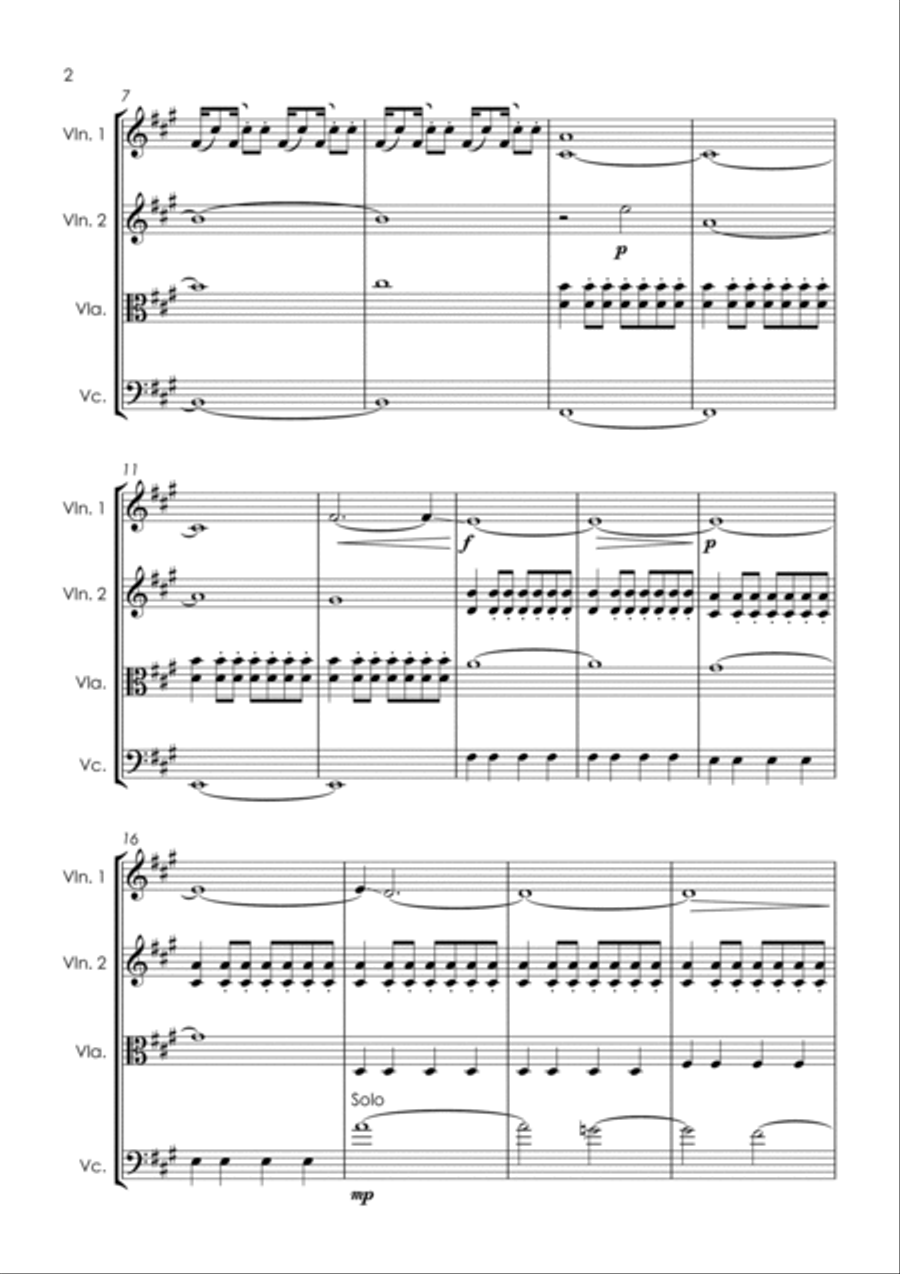 Oppenheimer Oppenheimer String Quartet scores gallery preview page 6