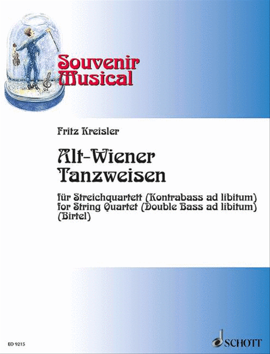 Alt-Wiener Tanzweisen String Quartet scores gallery preview page 1