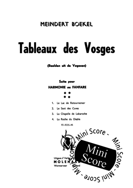 Tableaux des Vosges