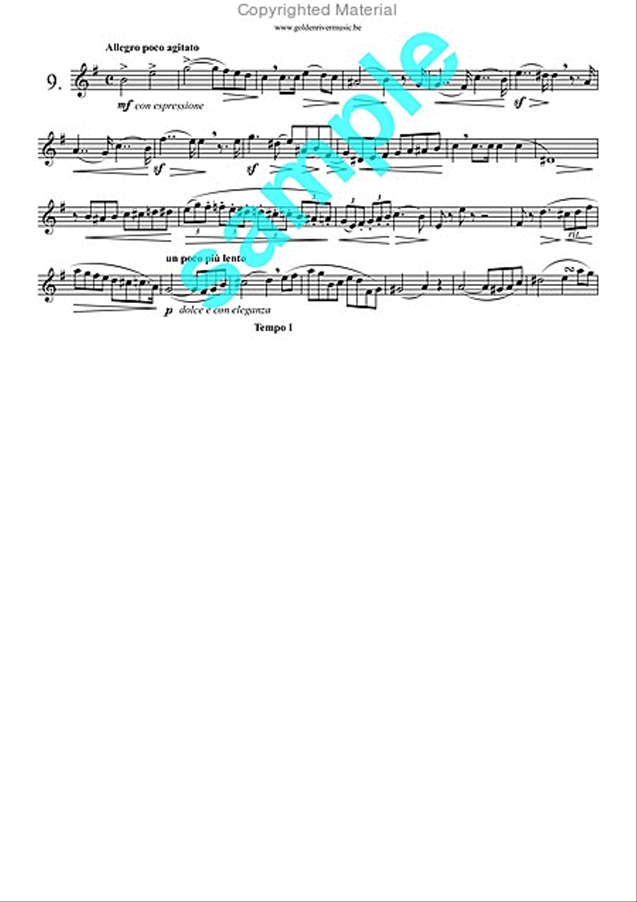 12 Grands Caprices op. 32 for horn School and Community scores gallery preview page 10