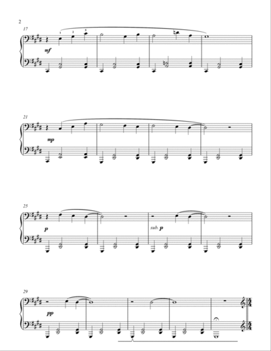 The Dark Hedges of Bregagh Road Piano Solo scores gallery preview page 4